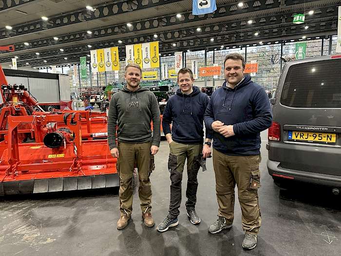 (v.l. Philip Prölemeier, Fabian Tillmann und Lars Brakhage)